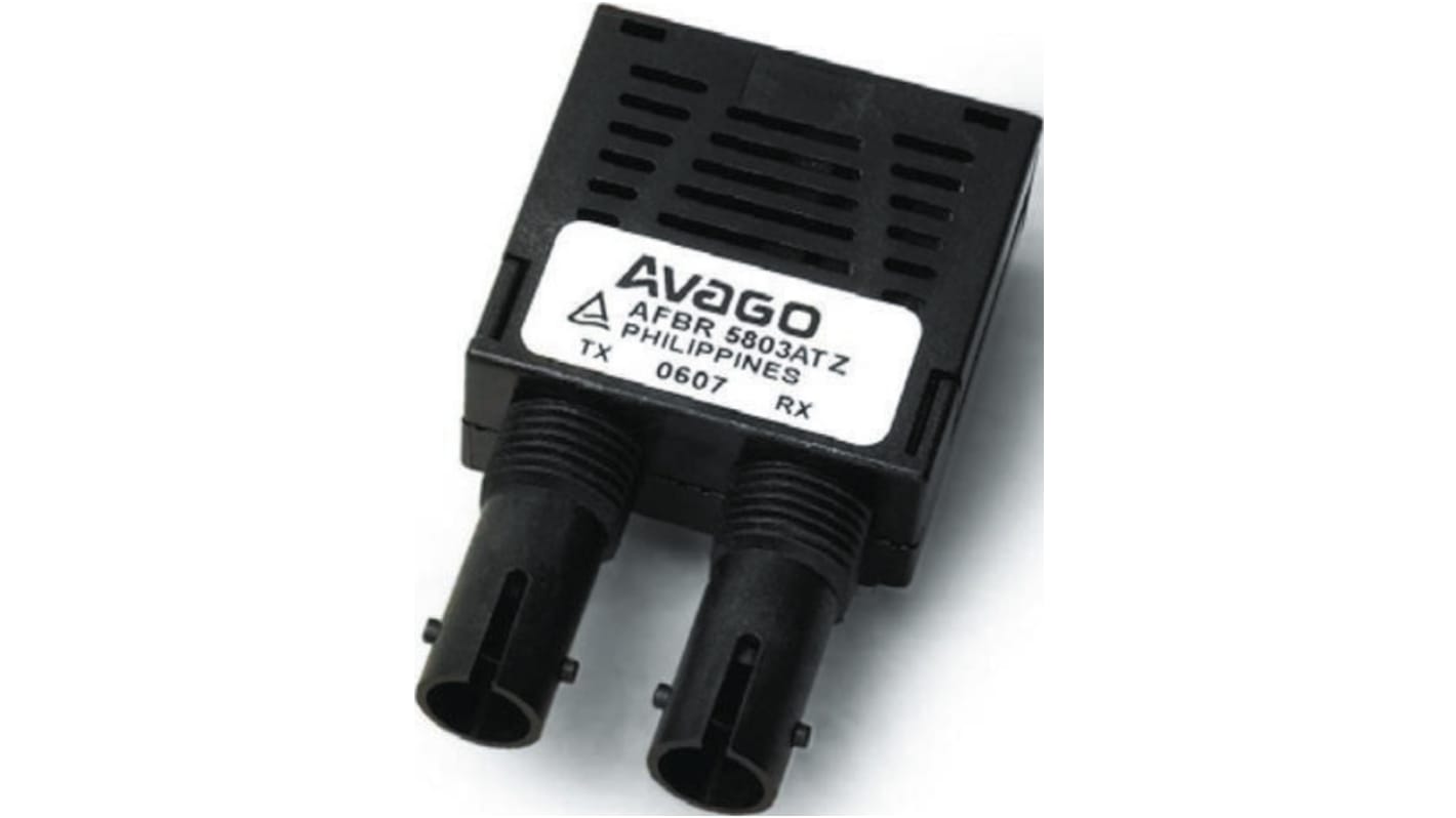 Broadcom 光纤收发器, 峰值发射波长1360nm, ST连接器, 最高155Mbit/s, AFBR-5800Z系列