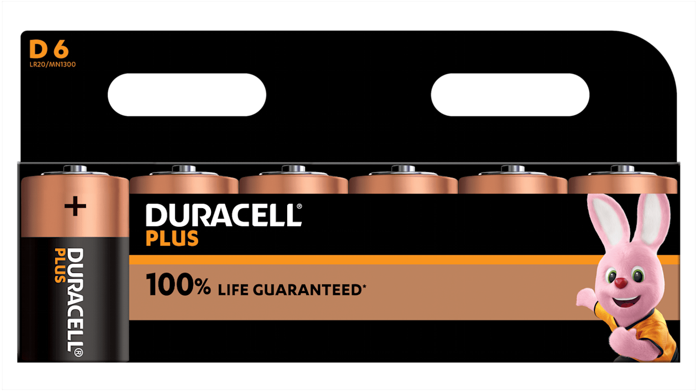 Duracell Duracell Plus Power 1.5V Alkaline D Batteries