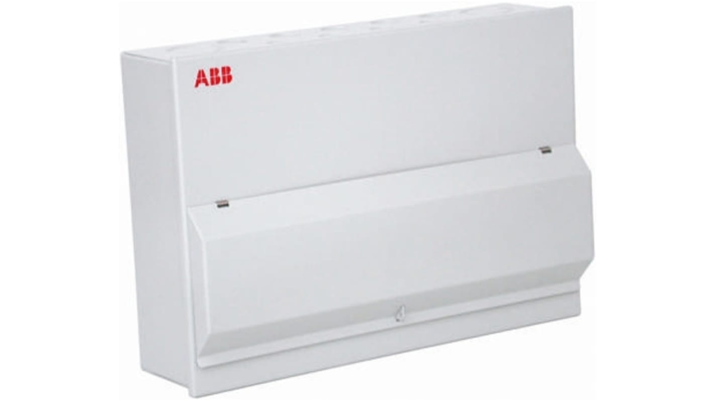 ABB 16 Way Steel Consumer Unit, 100A, IP30 Housemaster