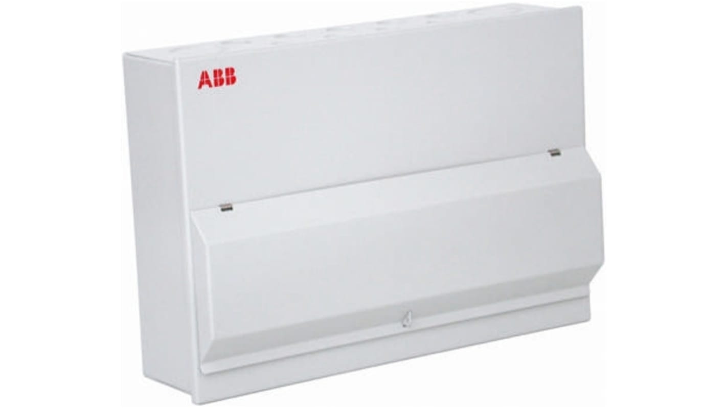 Caja modular ABB Housemaster de 7 módulos, 100A, 256 x 210 x 110mm, Acero, IP30