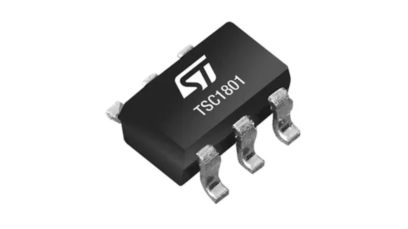 TSC1801BIYLT STMicroelectronics, Current Sense Amplifier Analogue Current, Voltage 6-Pin SOT23-6