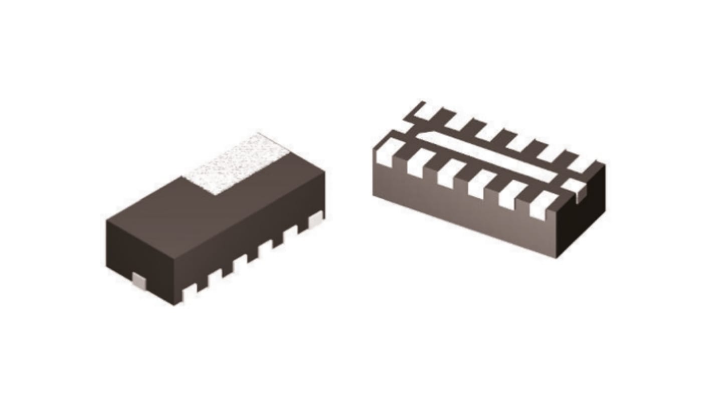 onsemi, NUF6401MN 3000MHz, SMD, 3 x 1.35 x 1mm