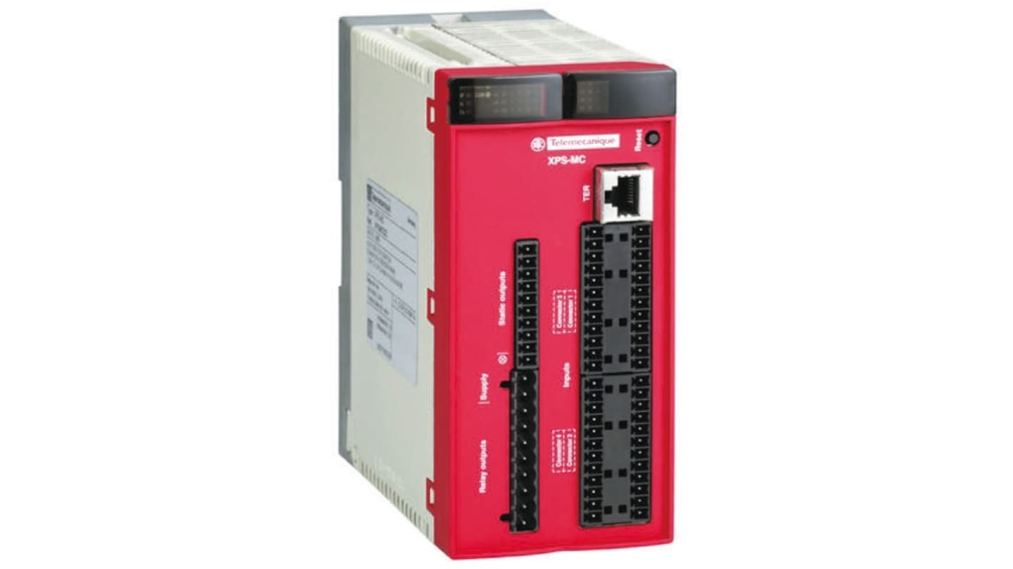Schneider Electric Preventa XPS MC Series Safety Controller, 32 Safety Inputs, 10 Safety Outputs, 24 V dc