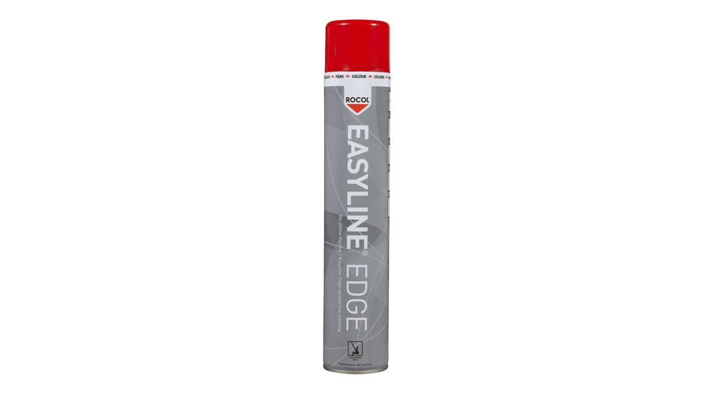 Rocol 1000/750ml Red Satin Line Marker Spray