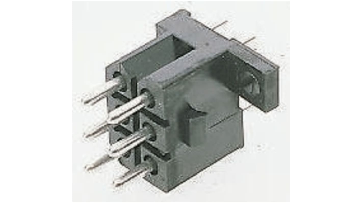 ITT Cannon Trident Series Straight Through Hole PCB Header, 2 Contact(s), 5.08mm Pitch, 1 Row(s), Shrouded