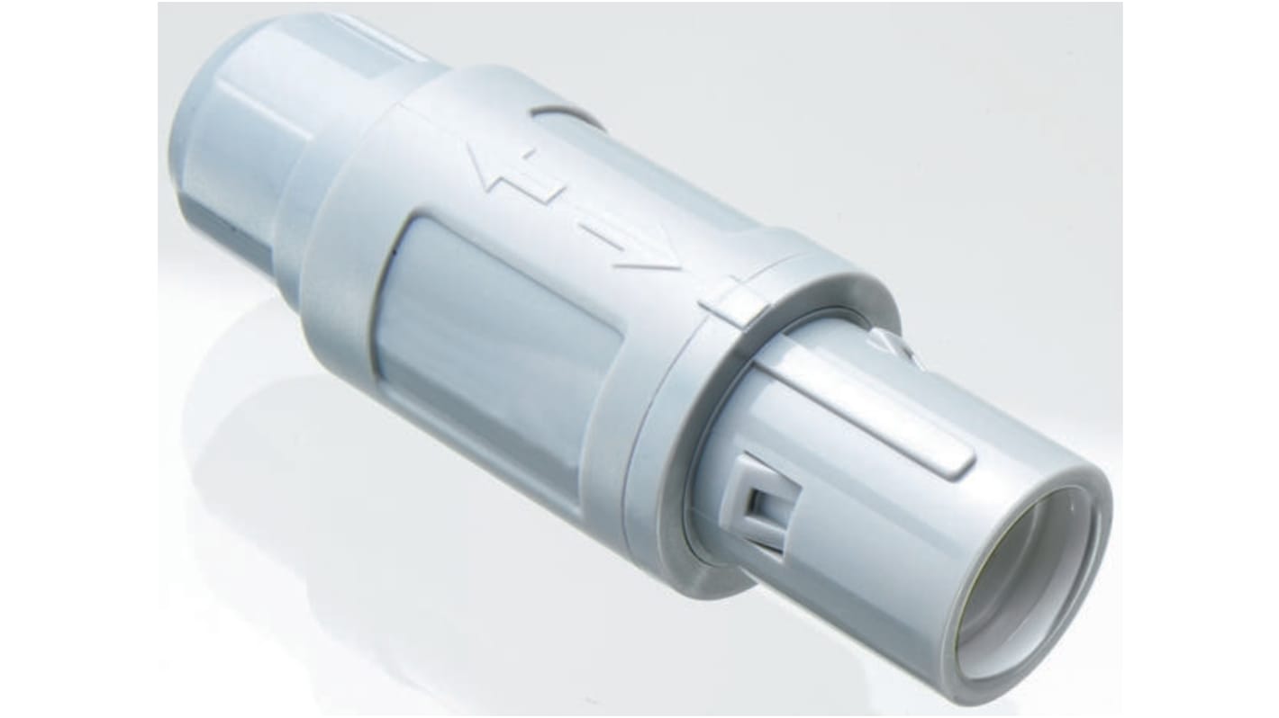 Lemo Circular Connector, 11 Contacts, Cable Mount, Socket, Male, IP50, Redel P Series