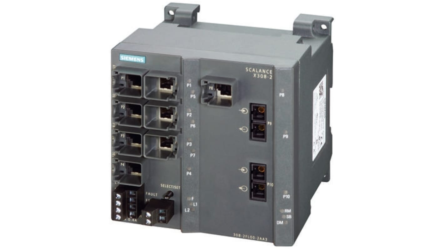 Modulo di connessione LAN Siemens, serie IB IL 24 DO8/HD-XC-PAC, Corrente, tensione