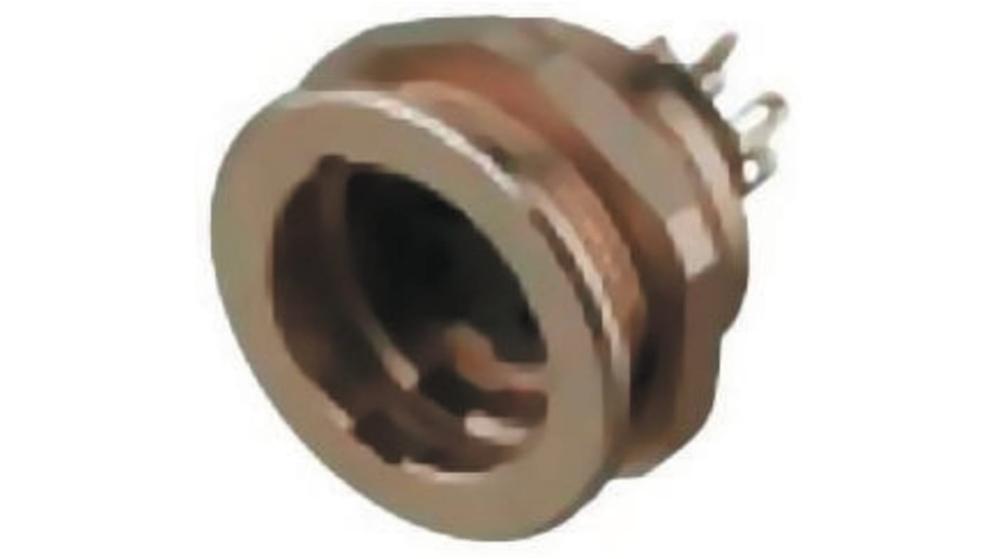 Binder Circular Connector, 6 Contacts, Panel Mount, Miniature Connector, Socket, Female, IP67, 440 Series