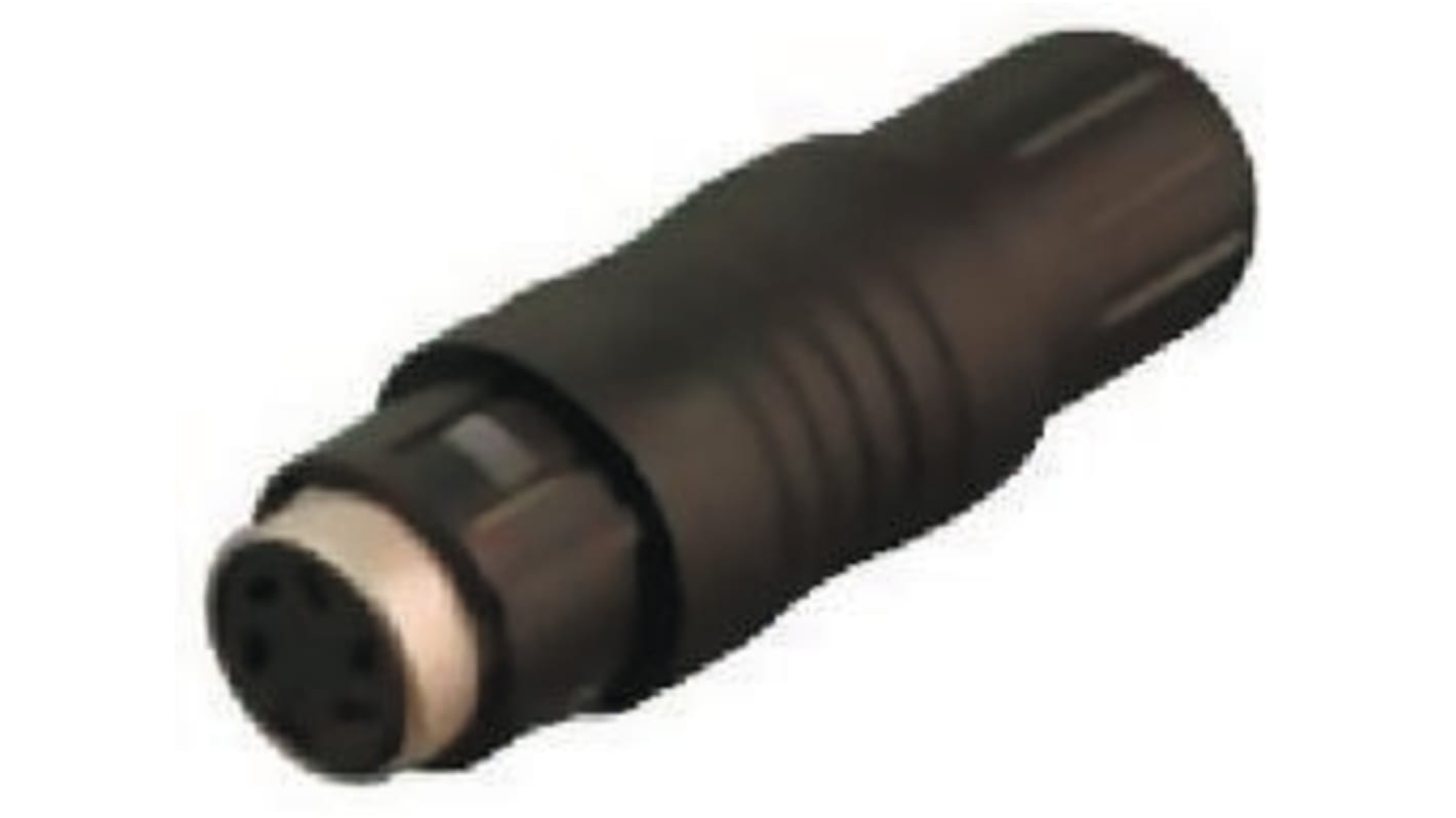 Binder Circular Connector, 6 Contacts, Cable Mount, Miniature Connector, Socket, Female, IP67, 440 Series