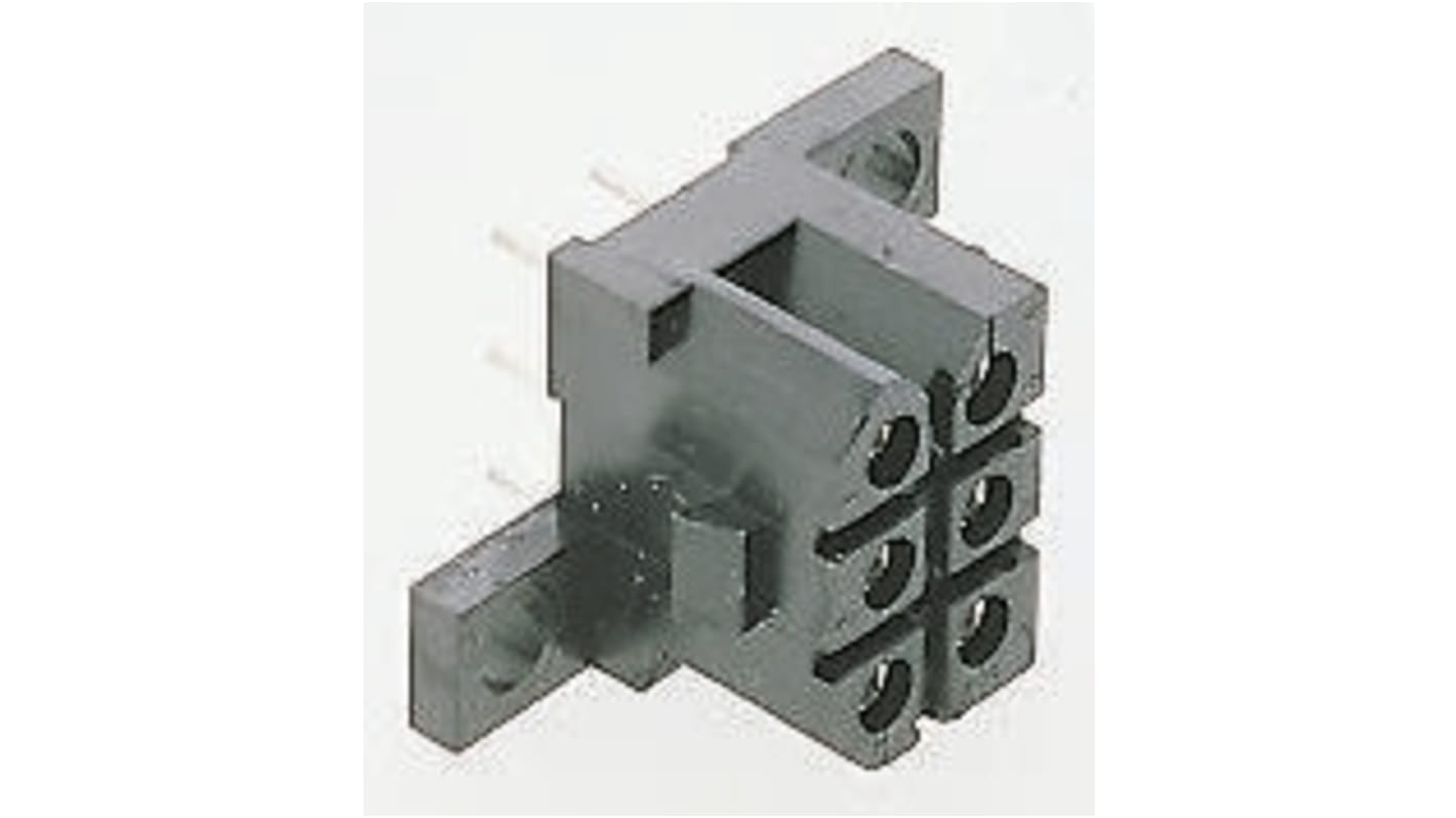 ITT Cannon Straight Through Hole Multiway Connector, 3 Contact(s), 5.08mm Pitch, 1 Row(s)