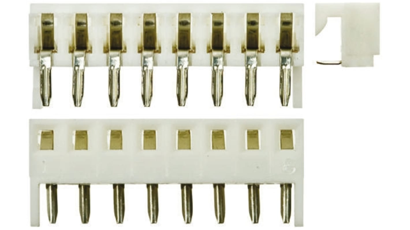 Molex KK 254 Leiterplattenbuchse gewinkelt 8-polig / 1-reihig, Raster 2.54mm