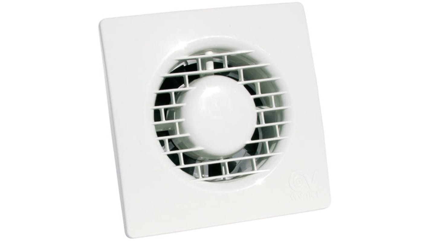 Ventilatore per montaggio a muro e finestra per Estrazione, Montaggio a soffitto, montaggio a parete, Vortice 11124,