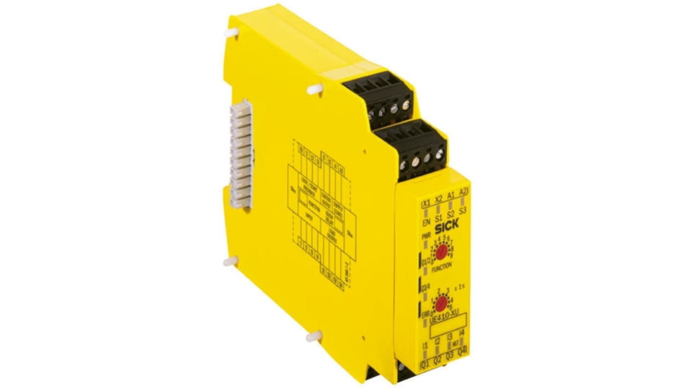 SICK UE410 Series Input/Output Module, 4 Inputs, 4 Outputs, 24 V dc