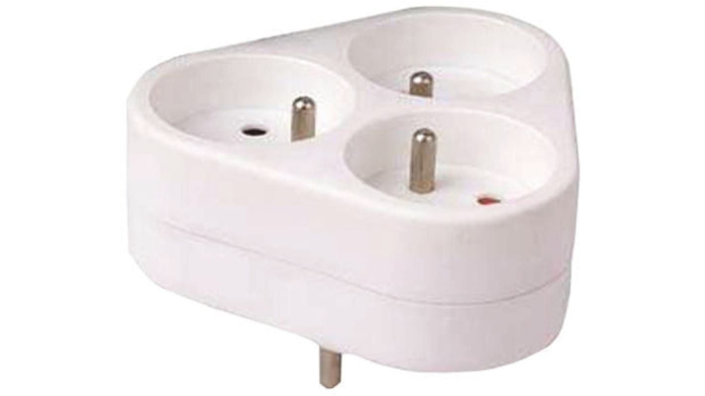 Adattatore RS PRO da Europa a Europa, 6 A, 16 A