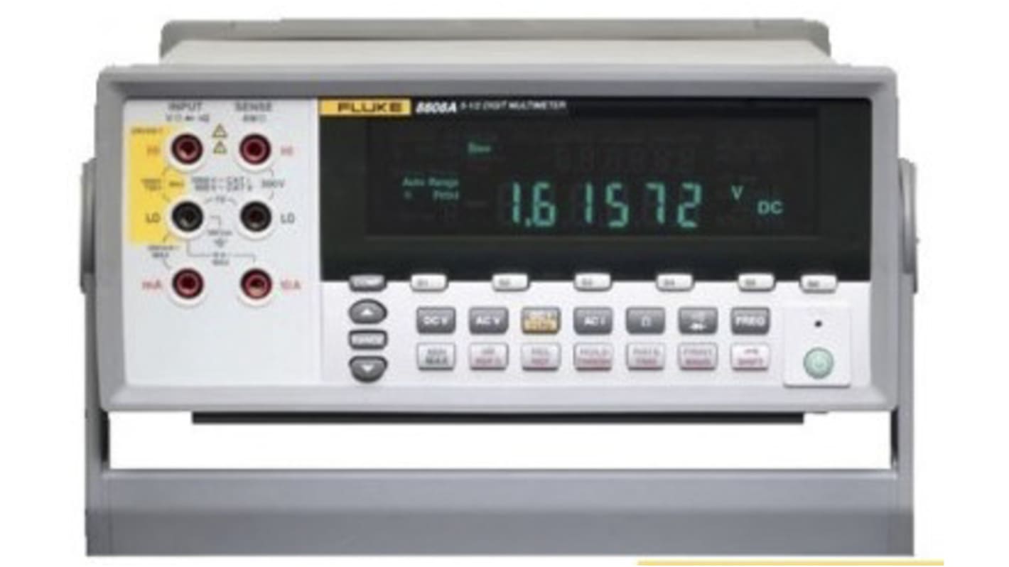 Multimetro  da banco Fluke 8808A, 750V ca, 10A ca, True RMS