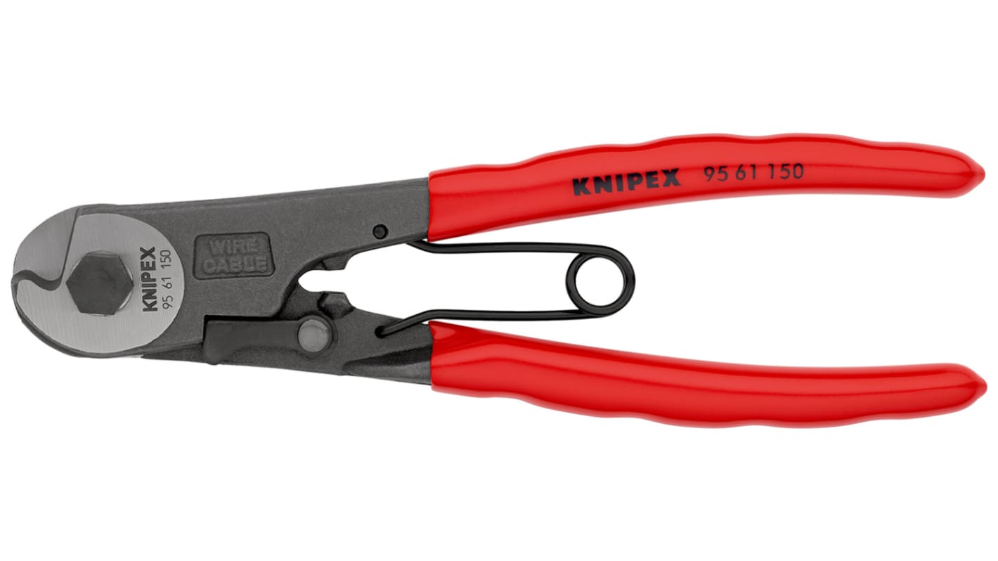 Knipexケーブルカッター ニッパー 全体長さ:150 mm 最大切断 Knipexケーブルカッター ニッパー 全体長さ:150 mm 最大切断