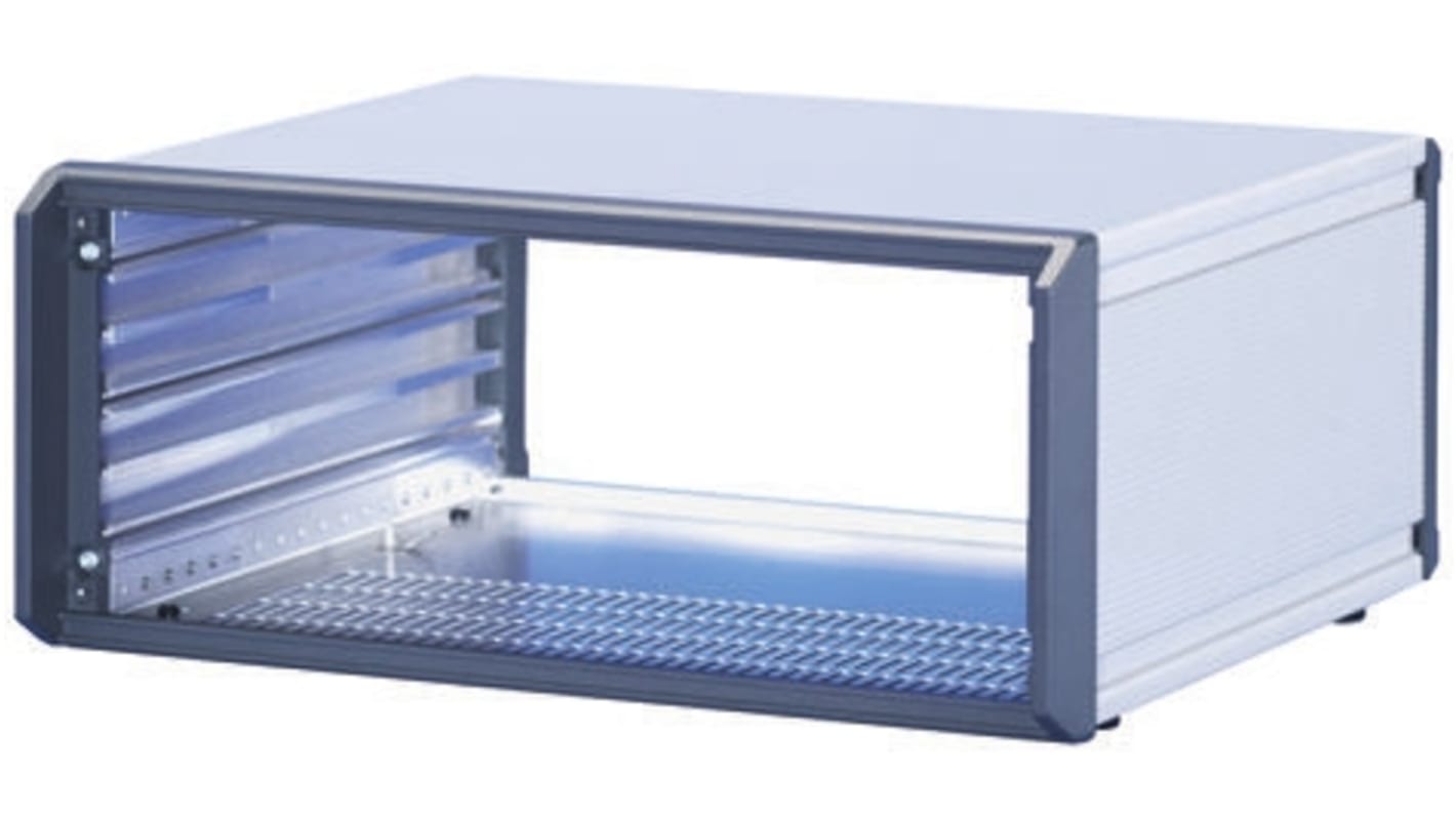 Caja de montaje en rack de 19" 3U nVent SCHROFF, de Aluminio, ventilada, 155.5 x 185.9 x 266mm