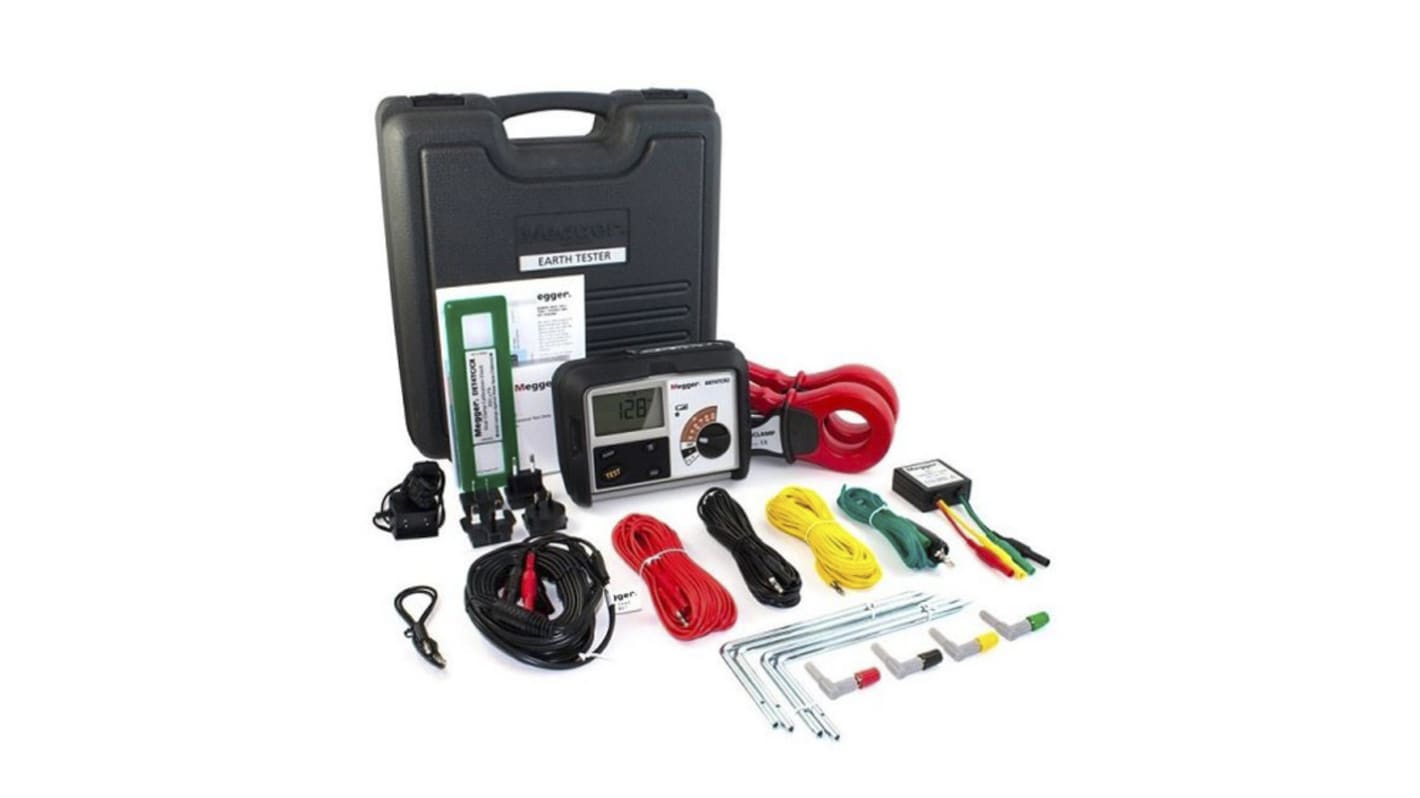 Tester di terra Megger DET4TCR2, 200kΩ, display LCD