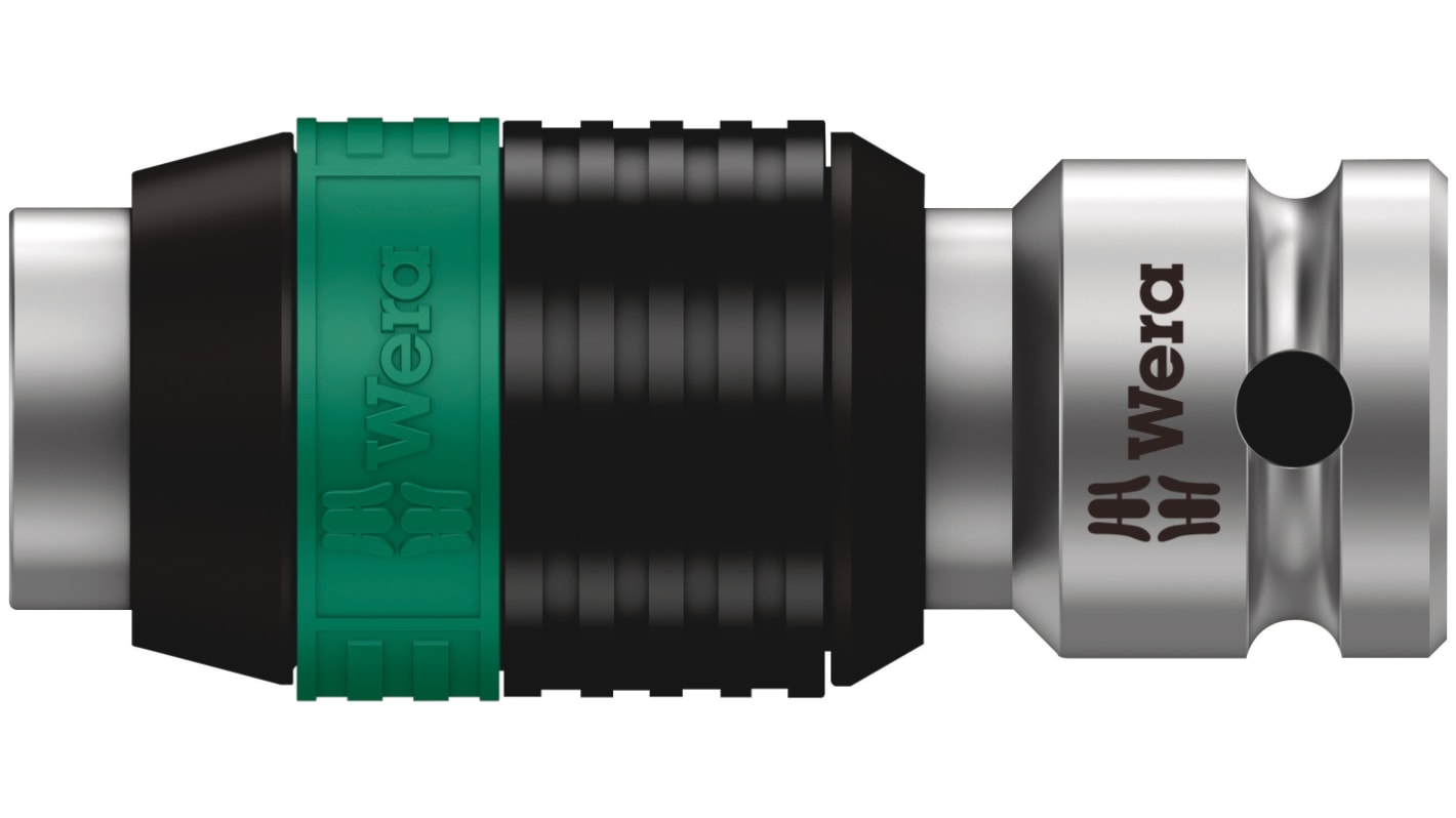 Adattatore Wera, attacco Quadrato da 1/4 poll, lunghezza 37 mm, Acciaio al cromo vanadio
