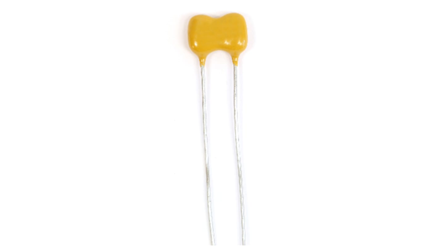 RS PRO 68pF Mica Capacitor 500V dc ±1% Tolerance Radial
