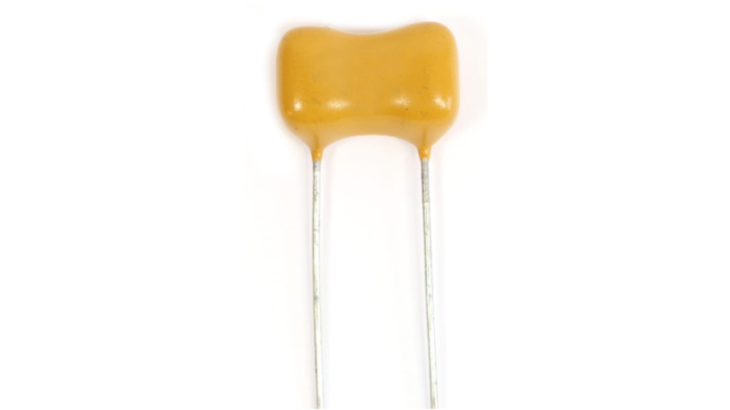 RS PRO 8.2nF Mica Capacitor 500V dc ±1% Tolerance Radial