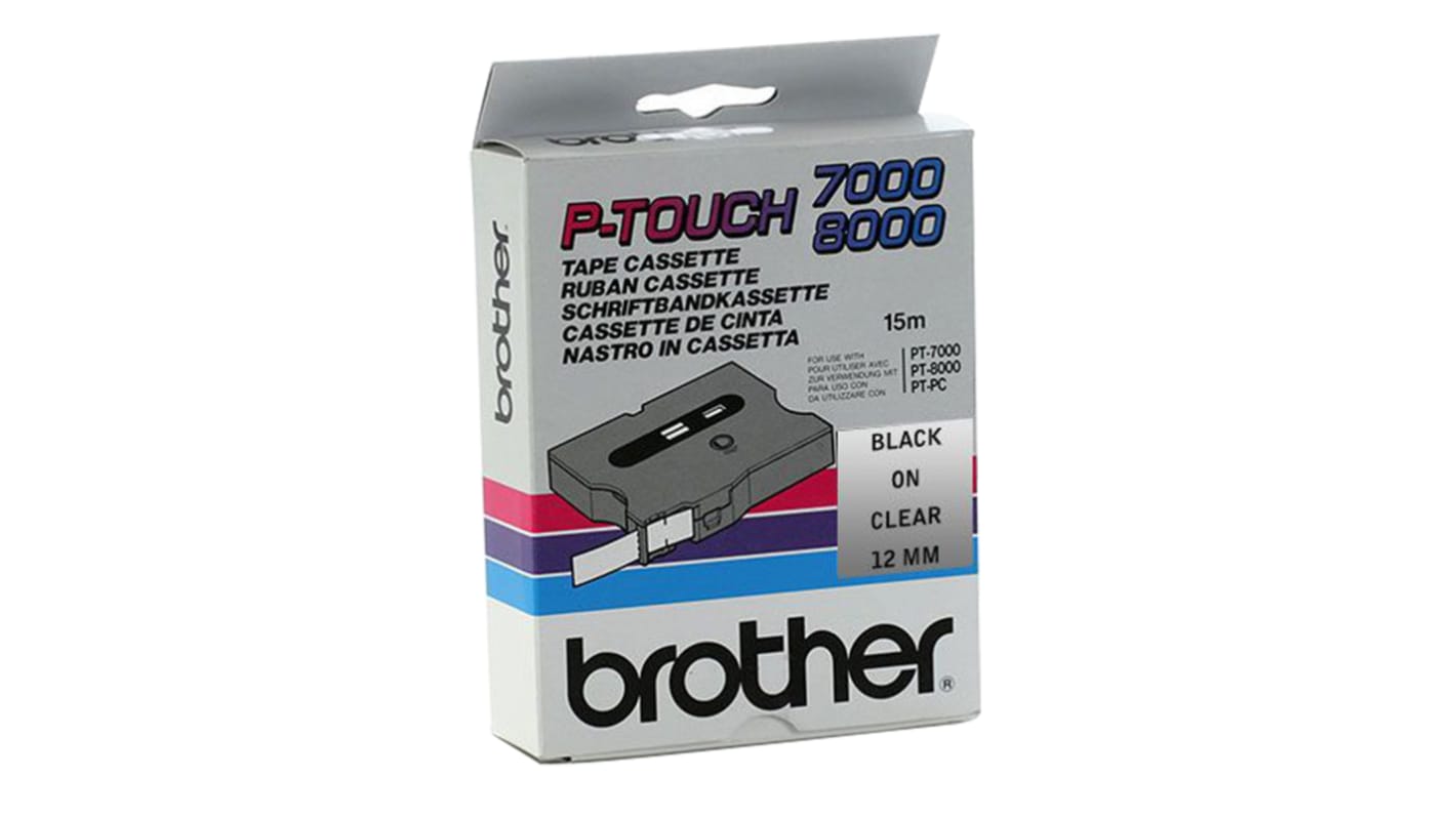 Brother TX Series Laminated Tape Cartridge - 1 Brother TX Series Laminated Tape Cartridge - 1