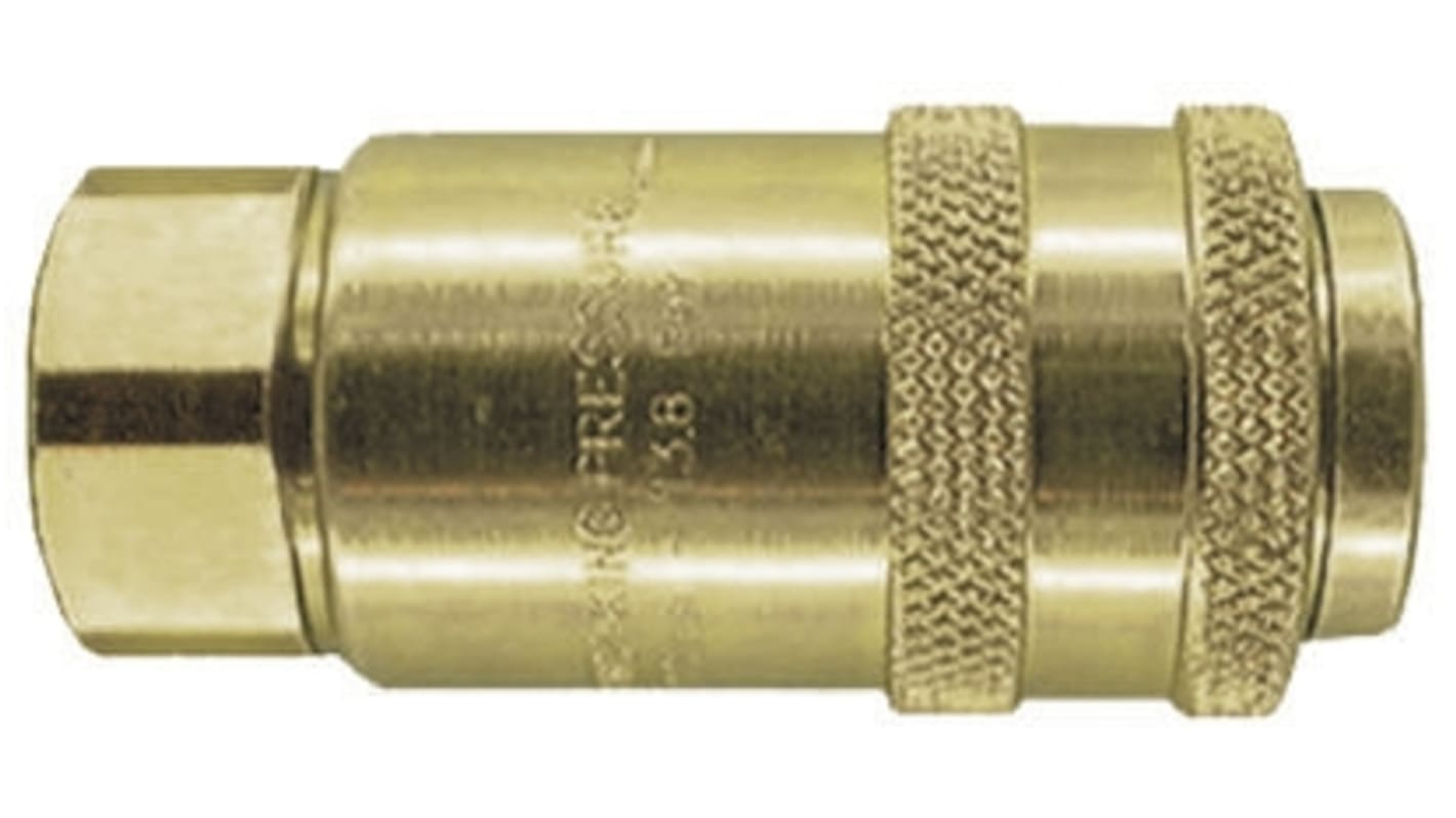 PCL Steel Female Pneumatic Quick Connect Coupling, Rp 1/2 Female Threaded