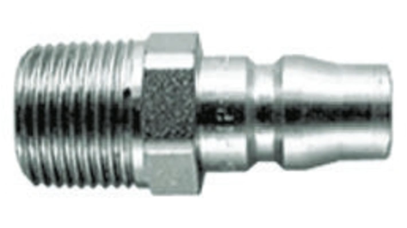 CEJN Pneumatische Schnellsteckkupplung Stahl, R1/4 Stecker, Mit Gewinde