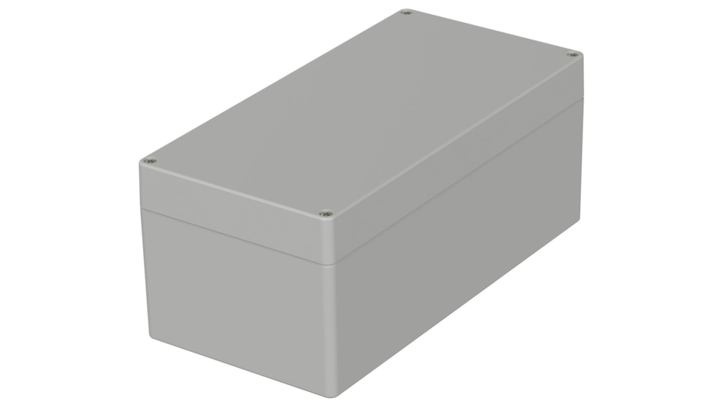 Bopla Euromas, ABS Kabinet, IP66, Med flange, 240 x 120 x 100mm, Grå