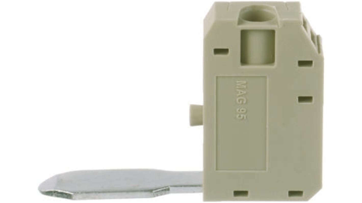 RS PRO Parasitic Terminal for Use with DIN Rail Terminal