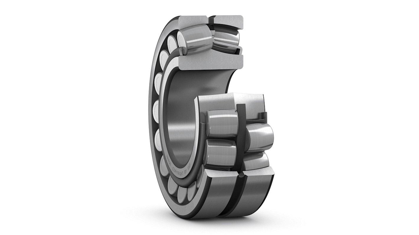 SKF 22220EK 100mm I.D Spherical Roller Bearing, 180mm O.D