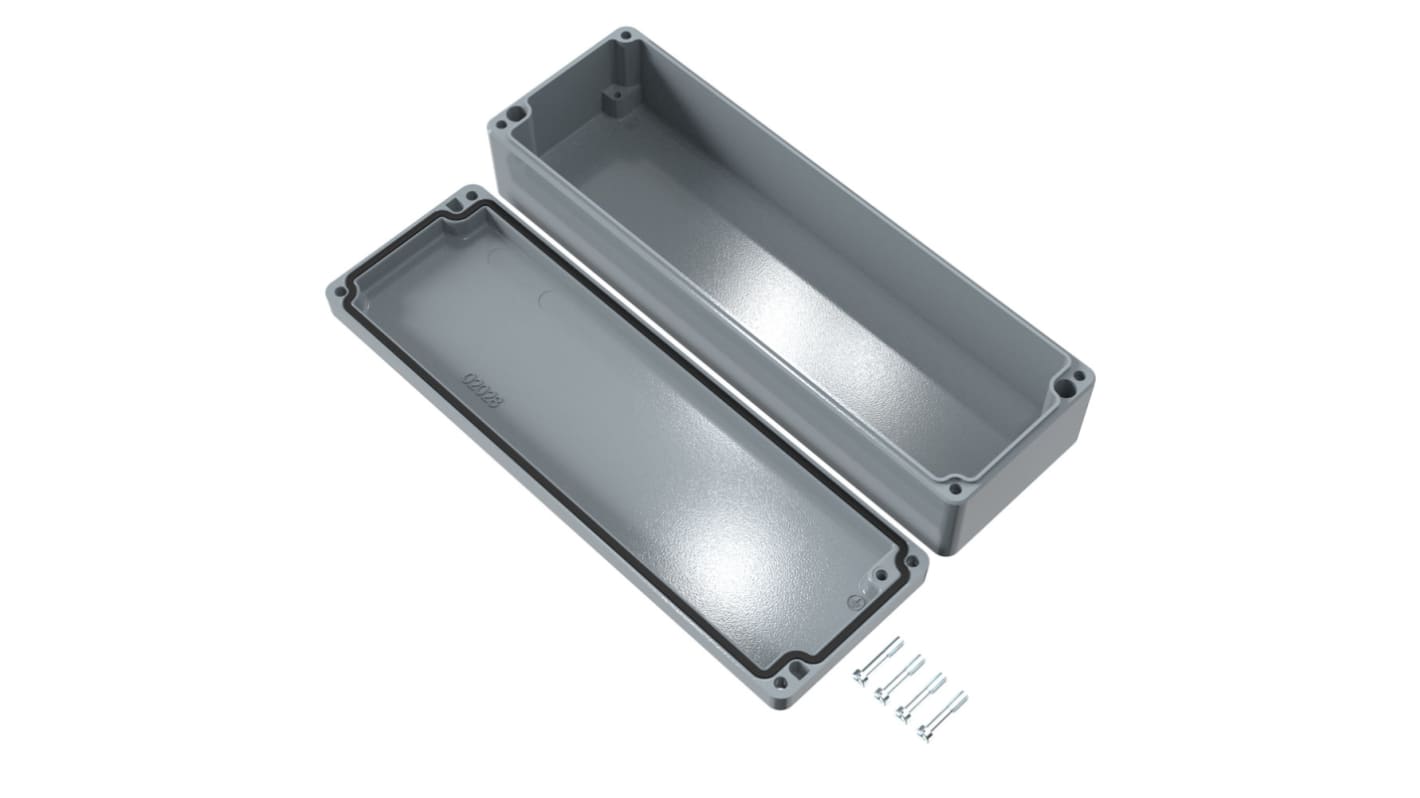 01082505 | Rose Aluminium Standard Aluminium Gehäuse, Grau 
