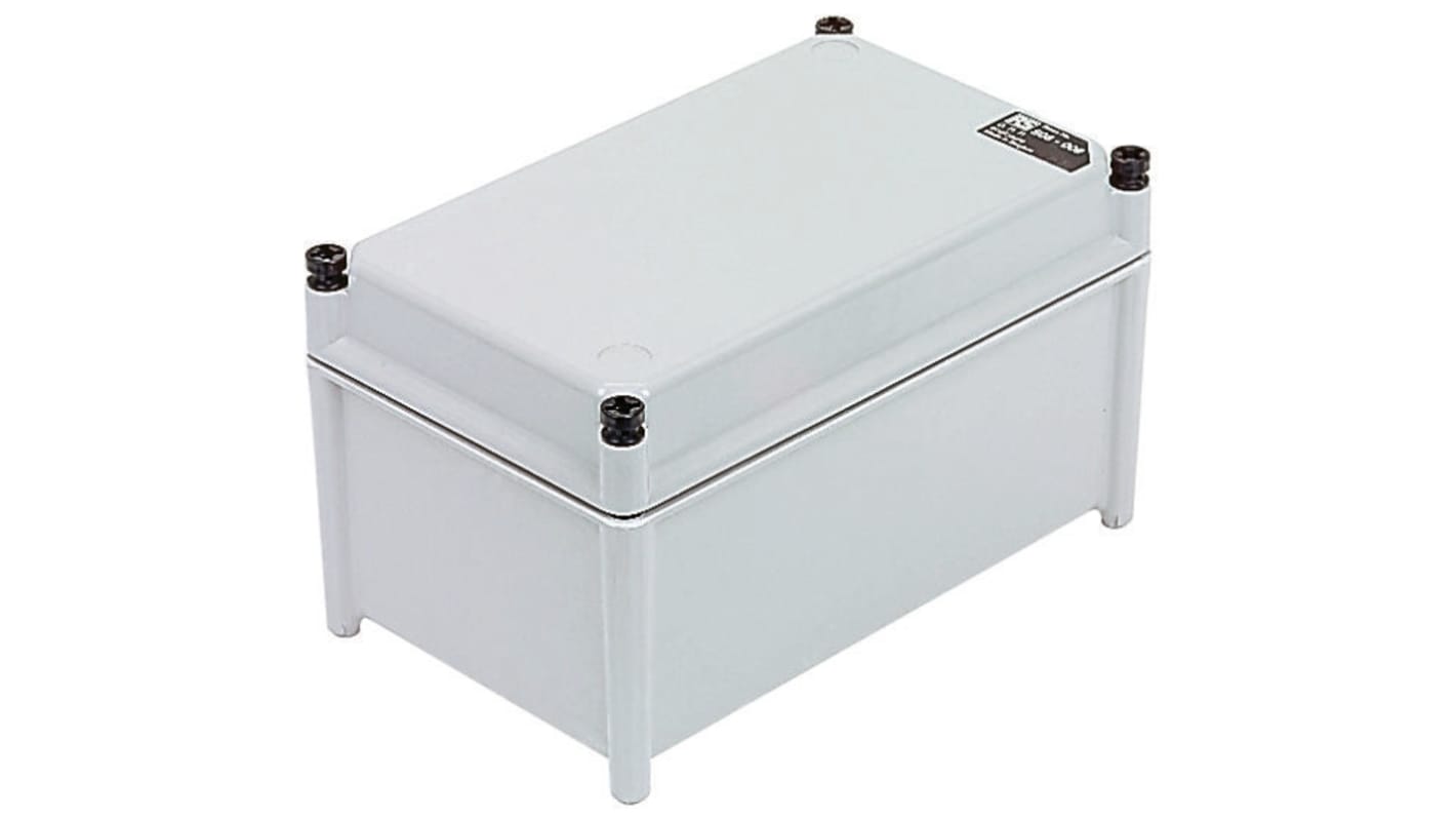 RS PRO Grey Fibreglass Enclosure, IP67, Grey Lid, 300 x 370 x 175mm