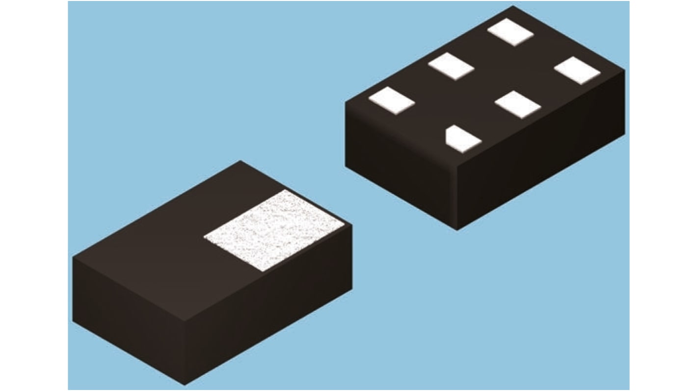 onsemi NC7WZ17L6X, Dual-Channel Non-InvertingSchmitt Trigger Single Ended Buffer, 6-Pin MicroPak