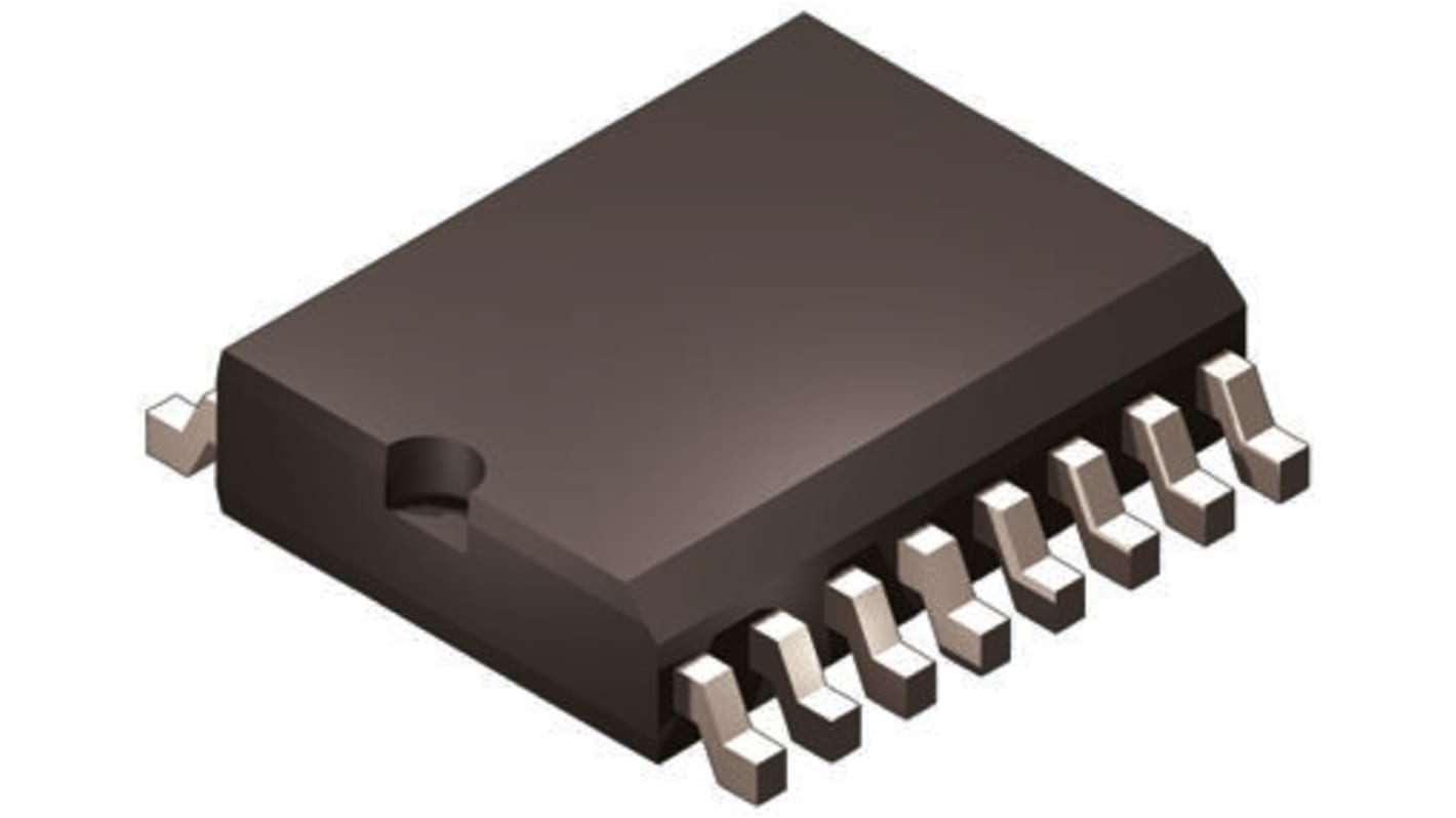 Analog Devices Digital-Isolator, 4-Kanal 1Mbit/s, 2500 V, SOIC 10 μA 16-Pin