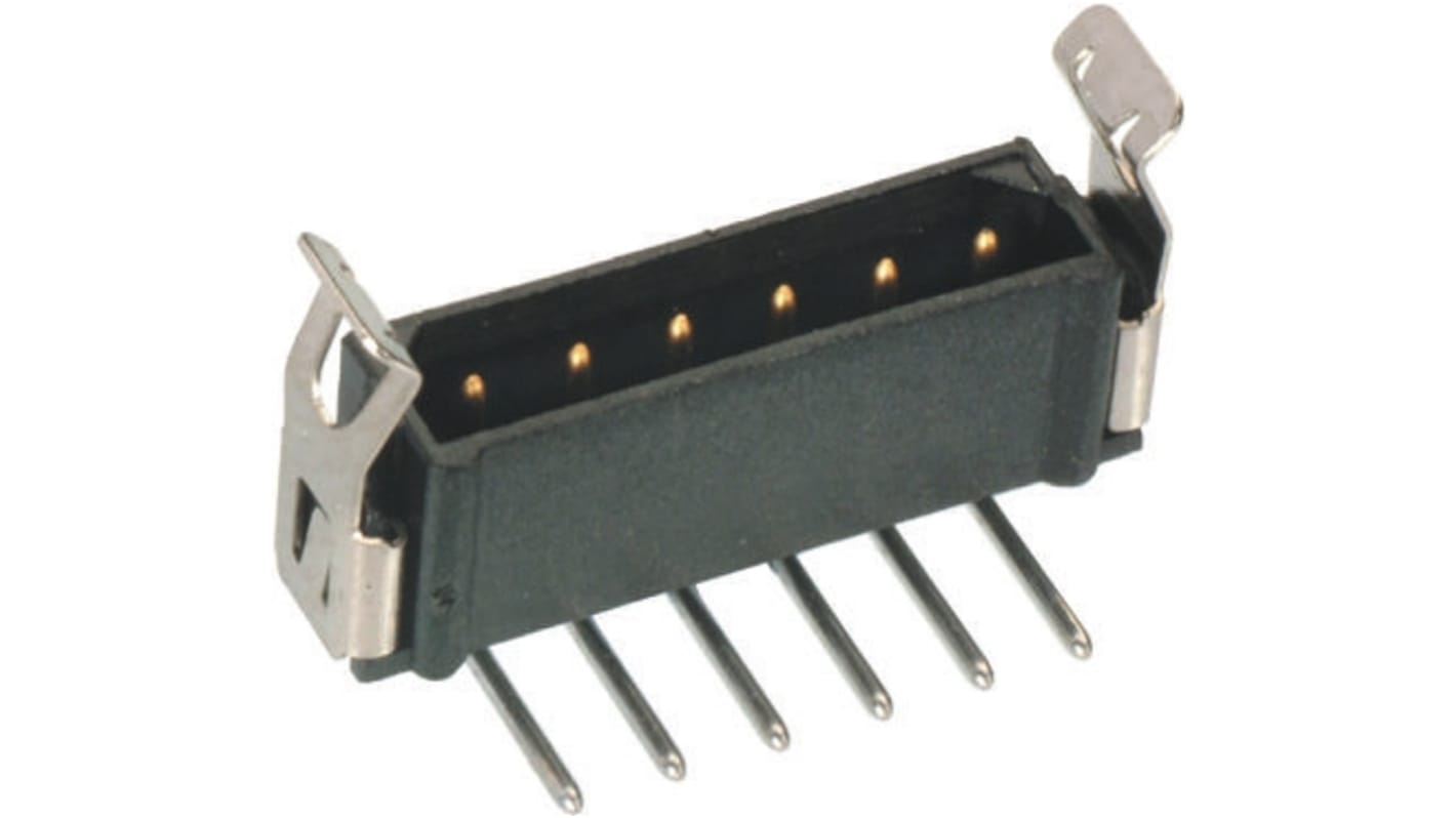 HARWIN 3p单排排针 直角板对板, 线对板连接器, 2.0mm间距, 3.0A, 120.0 V, THT安装, Datamate L-Tek系列