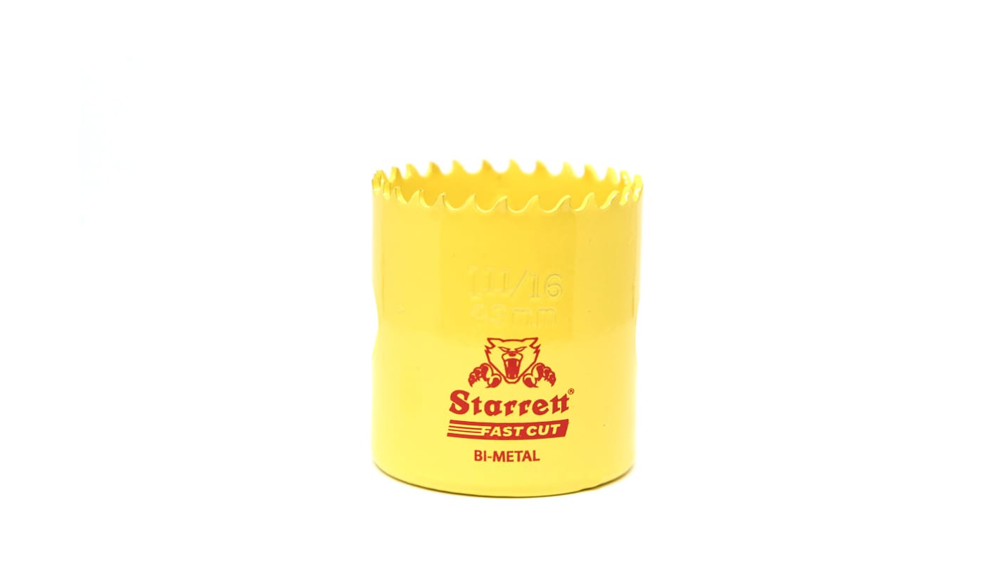 Starrett HSS 43mm Hole Saw