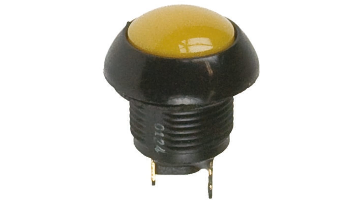 Otto Push Button Switch, Momentary, Panel Mount, SPDT, 28V dc, IP68