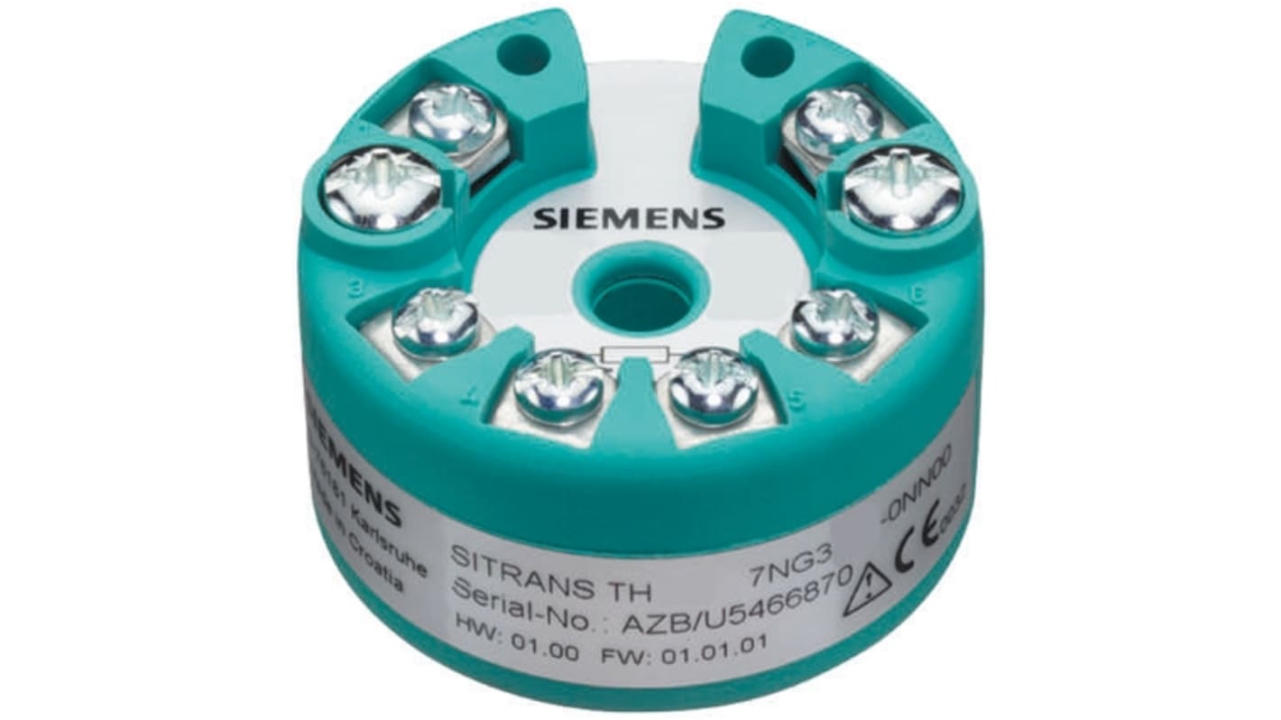 Siemens SITRANS TH Temperature Transmitter PT100 Input, 9 → 30 V dc
