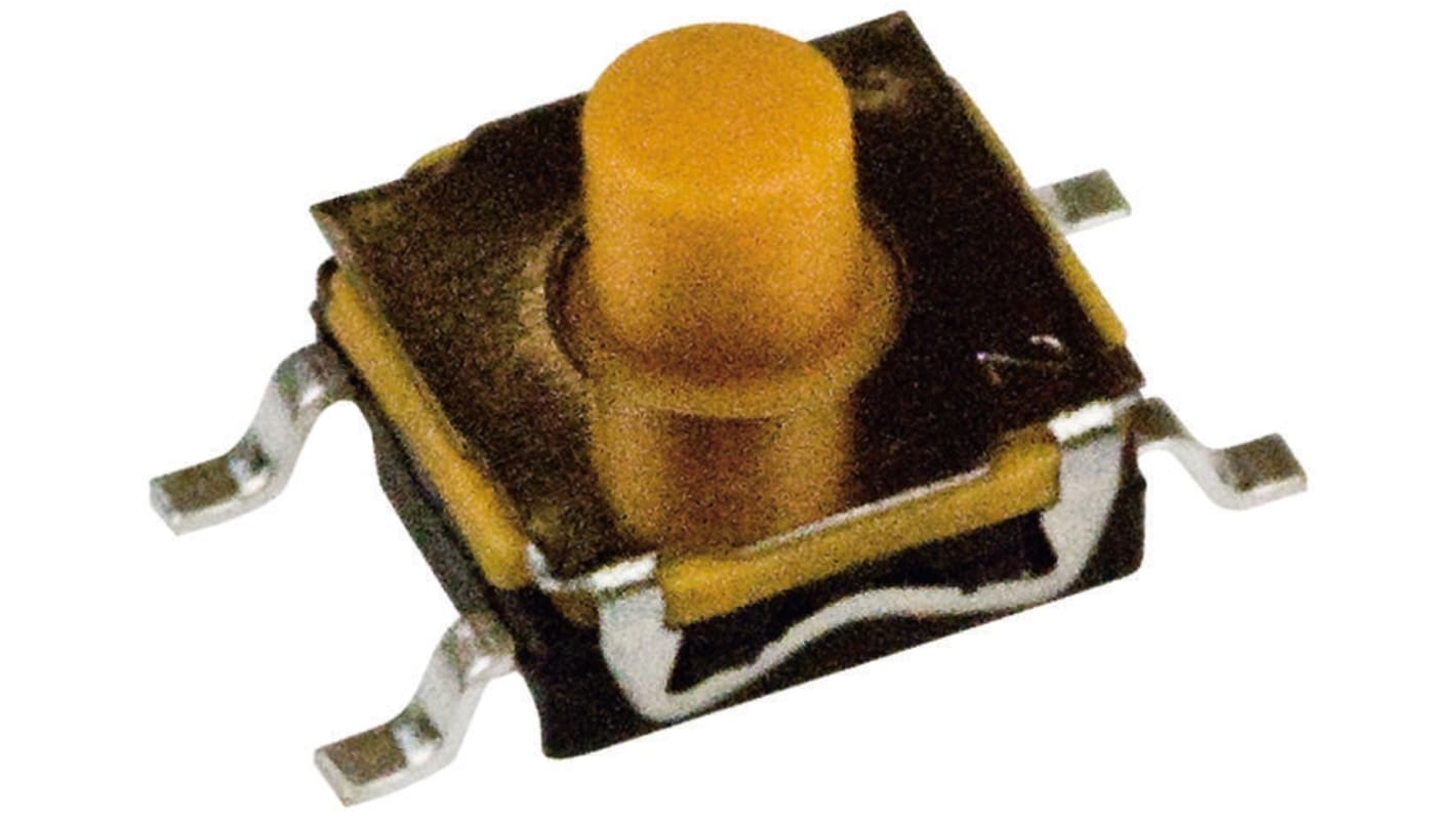 C & K IP67 Tactile Switch, SPST 50 mA 2.3mm Surface Mount