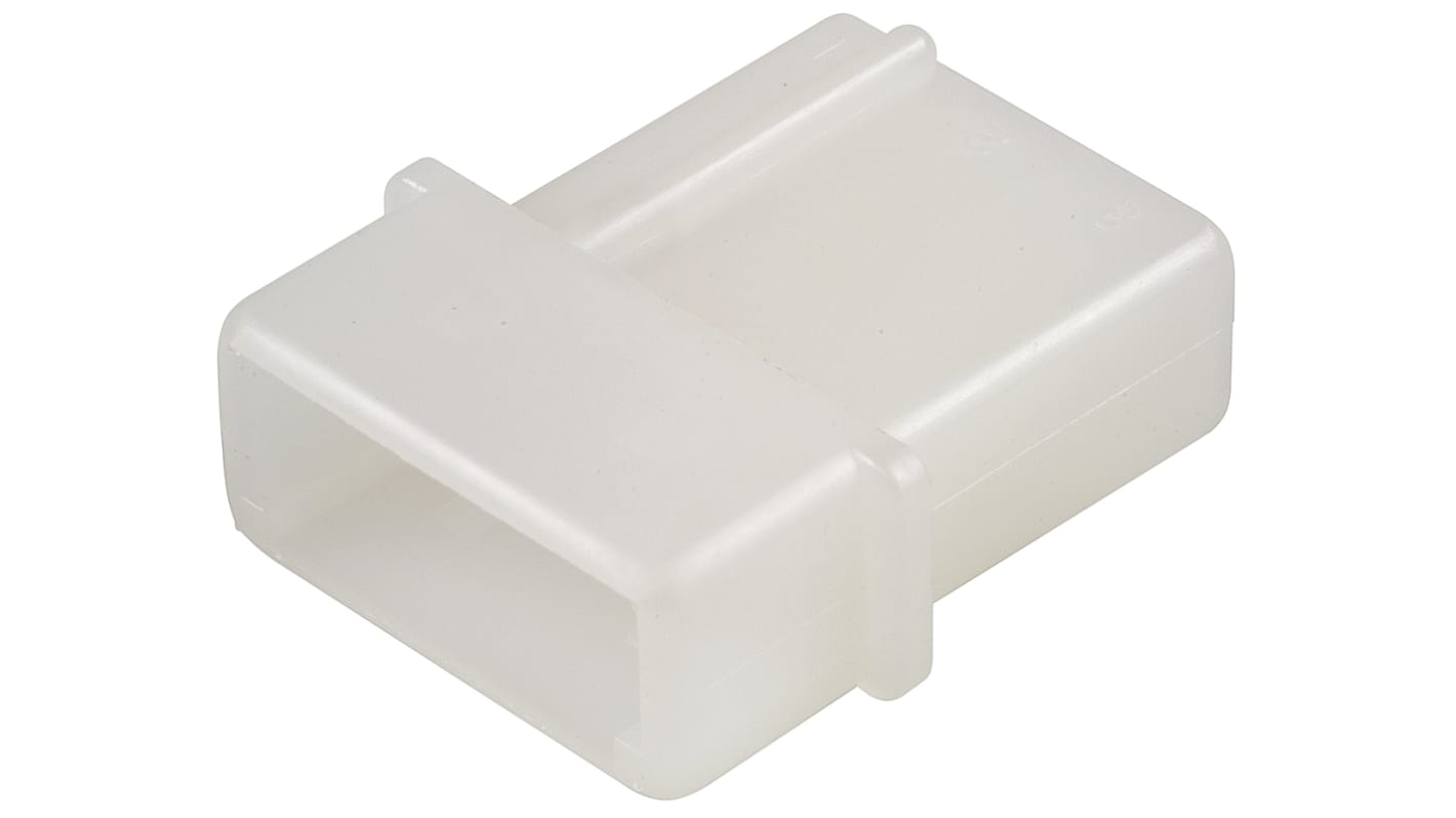 TE Connectivity, Commercial MATE-N-LOK Female Connector Housing, 5.08mm Pitch, 3 Way, 1 Row