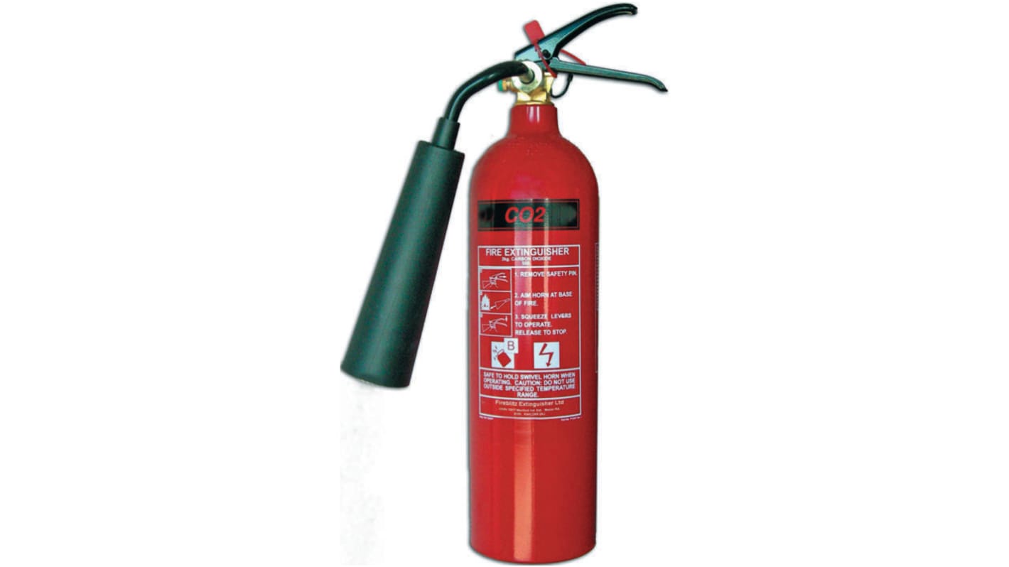 Fireblitz 5kg Carbon Dioxide Fire Extinguisher for Electrical (B, E)