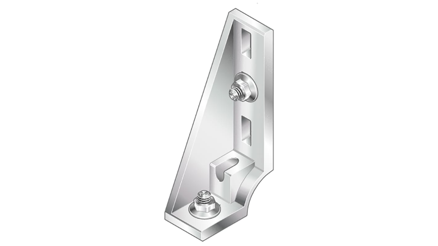Bosch Rexroth M6 Foundation Bracket, Connecting Component, Strut Profile 30 mm, Groove Size 8mm