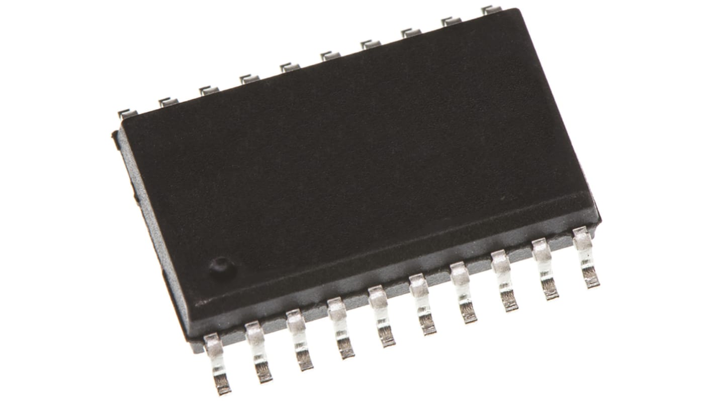 Texas Instruments SN74HCT244DW Octal-Channel Buffer & Line Driver, 3-State, 20-Pin SOIC