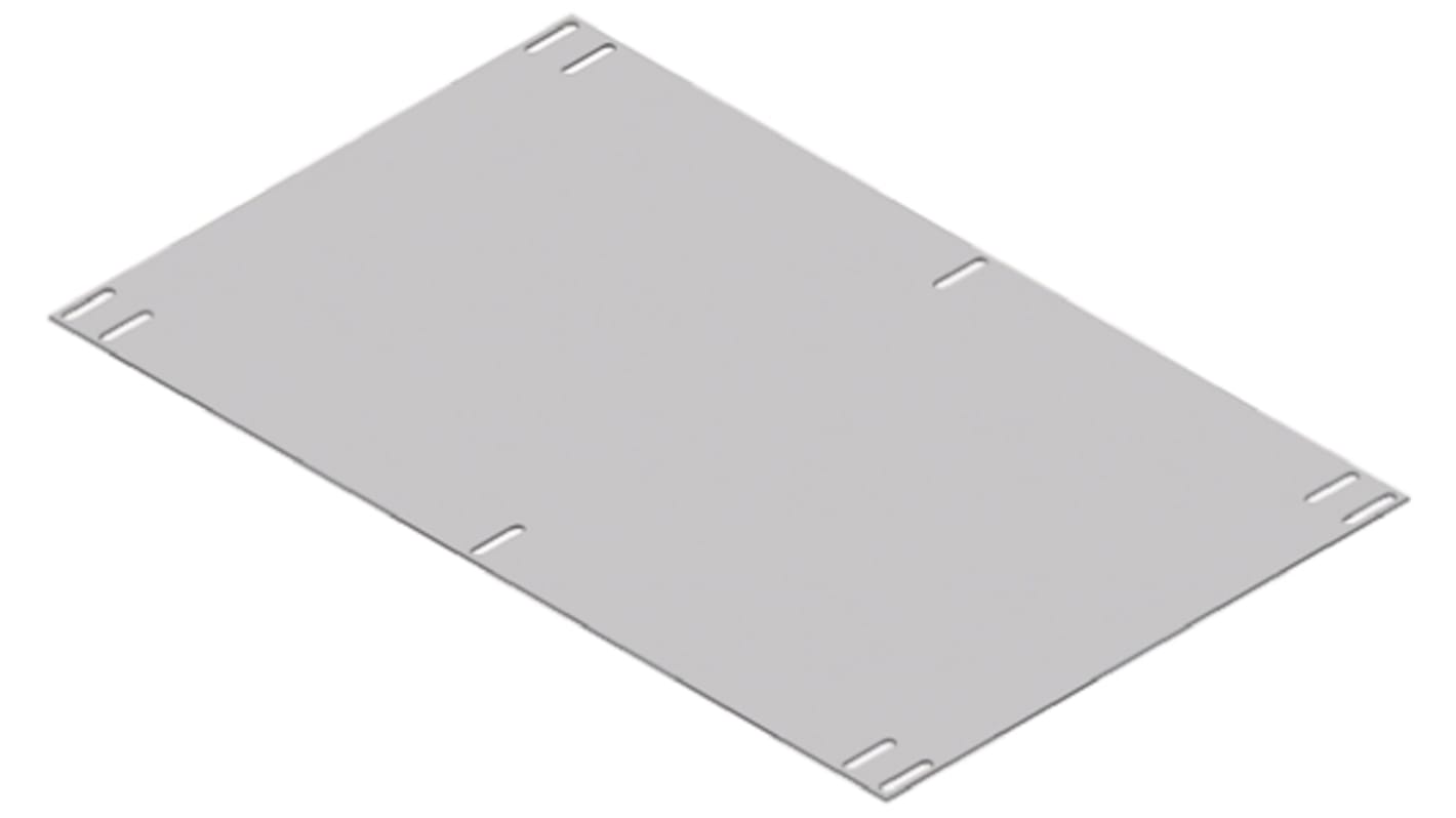 CAMDENBOSS Steel Mounting Plate, 1mm H, 387mm W, 250mm L for Use with 110 Instrument Case