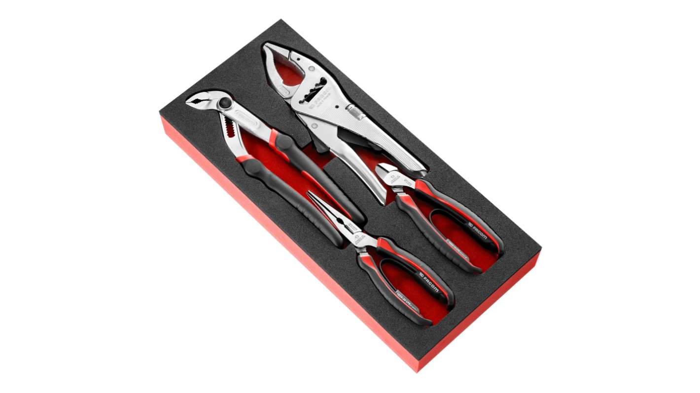 Facom MODM.CPEA1PB 4-Pezzi Set di pinze 440 mm Lunghezza