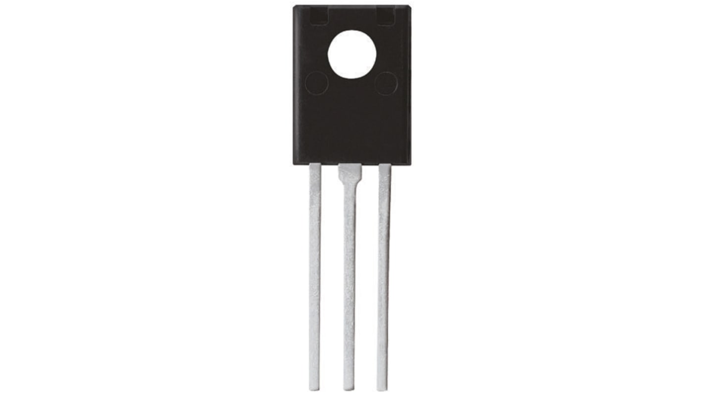 onsemi KSA1142OSTU THT, PNP Transistor -180 V / -100 mA 1 MHz, TO-126 3-Pin