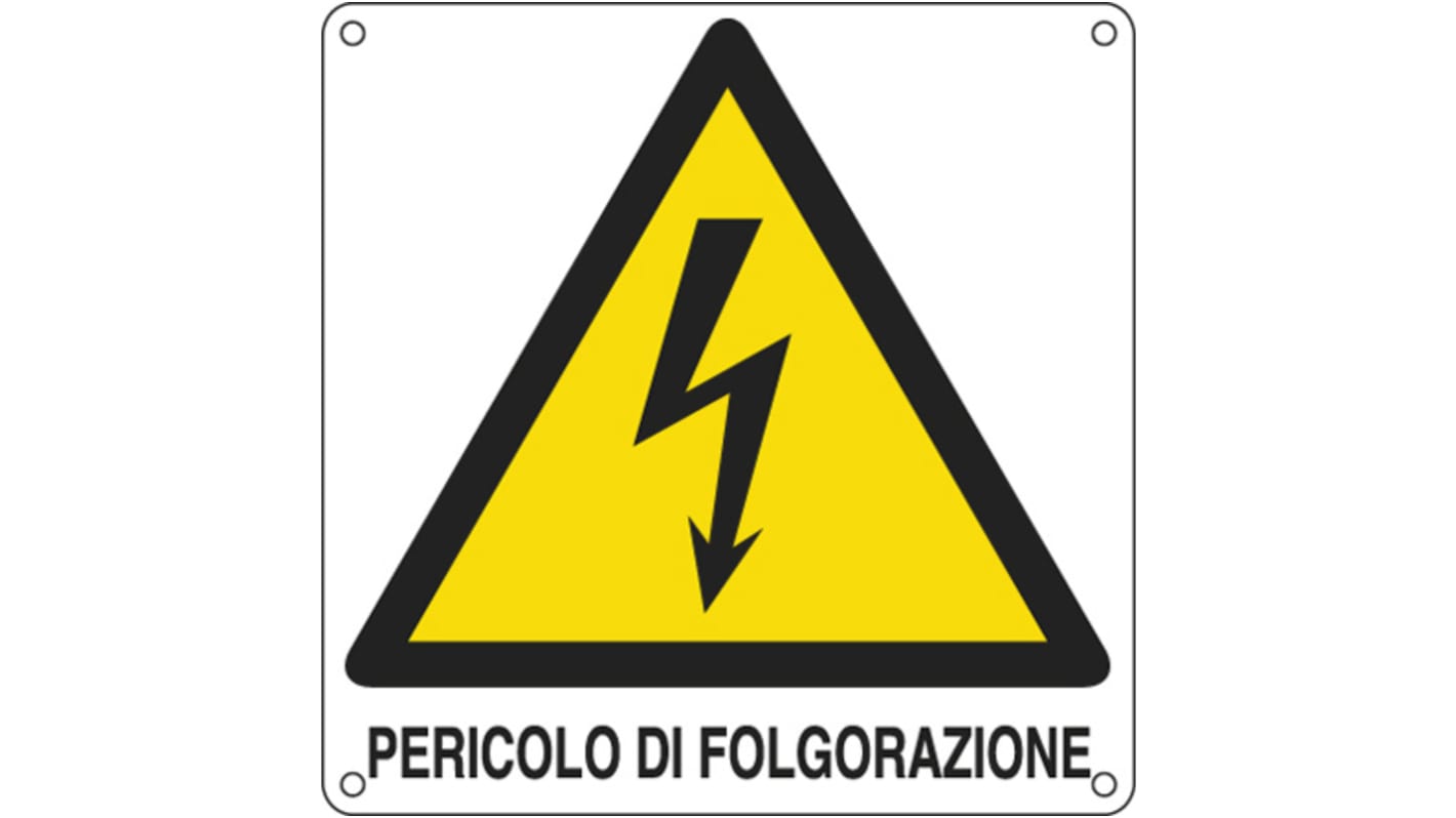 "Pericolo Di Folgorazione", in Italiano