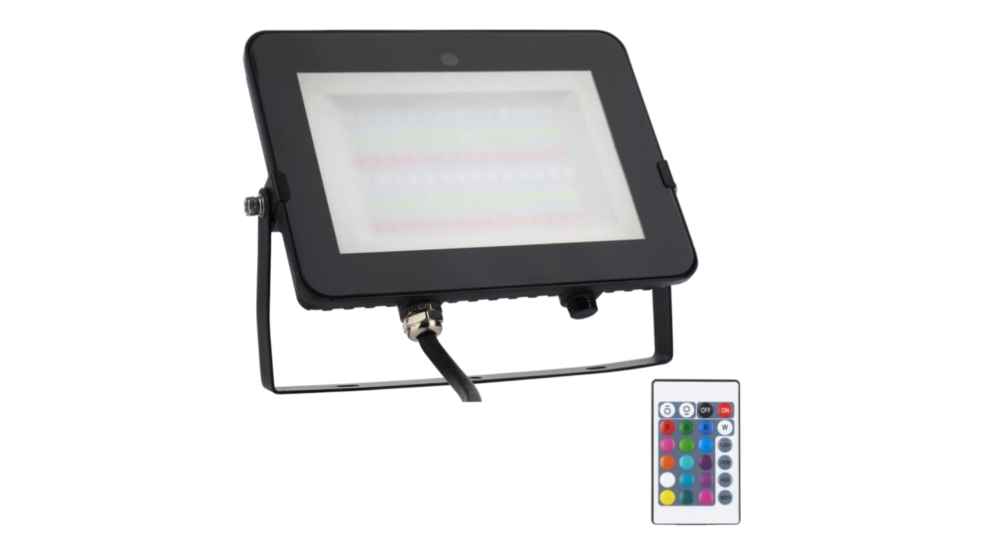 LED Floodlight RGBW Basic 50W + Remote