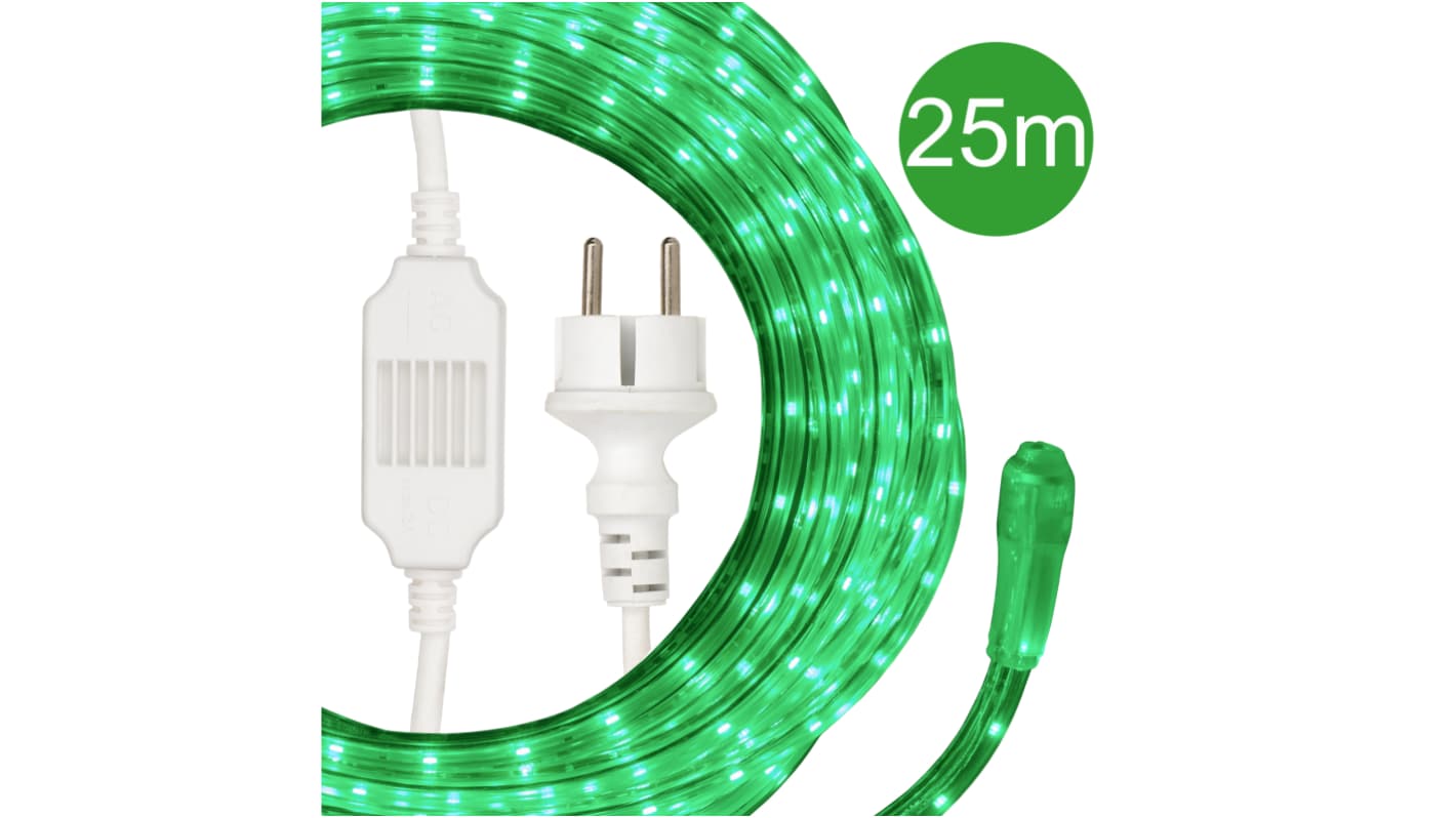 RoBust LED Rope 25M 5W/m 170lm/m Green